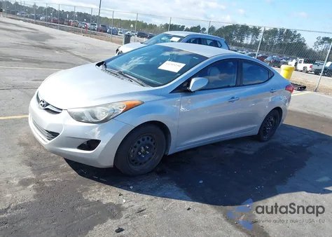 2013 Hyundai Elantra Gls/Limited from USA, damaged, VIN 5NPDH4AE9DH158597